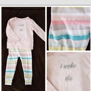 Carter's girls pajamas